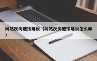 百色网站反向链接建设（网站反向链接建设怎么弄）
